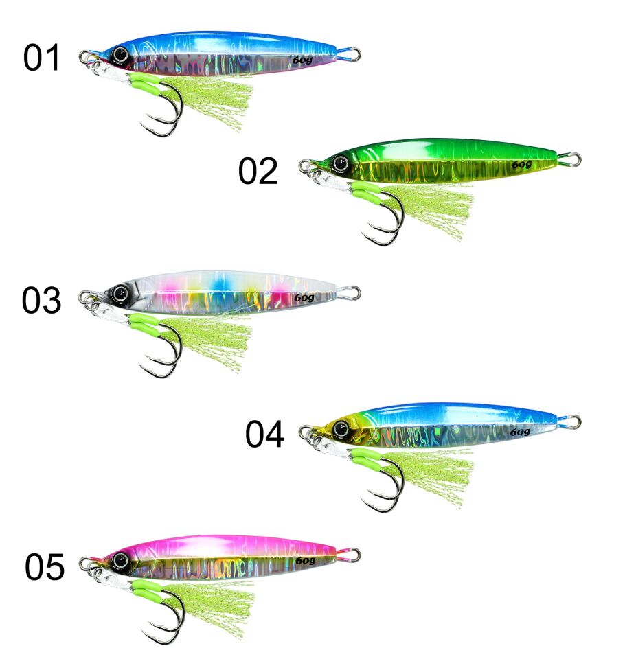 Captain 3636 Catcher Jigger 60gr Light Jig Suni Yem